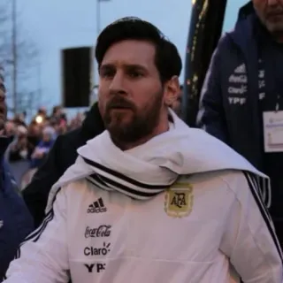 🎲 Lionel Messi ฟุตบอล, นักกีฬา, เมสซี่, อาร์เจนตินา telegram sticker