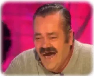 😂 El Risitas Ratones Coloraos el risitas, laughing, meme, funny, reaction whatsapp sticker