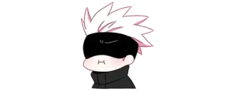 ✨ Gojo Satoru Jujutsu Kaisen Anime, Chibi, Gojo Satoru, Jujutsu Kaisen, Manga telegram sticker