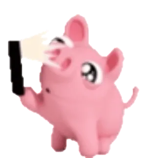 🤳 돼지, 총, 만화, 불쾌한 whatsapp sticker