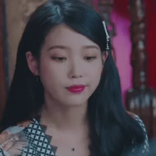 😏 IU Hotel del Luna Корейская актриса, Певица, K-Pop, Знаменитость, IU, Отель дель Луна telegram sticker