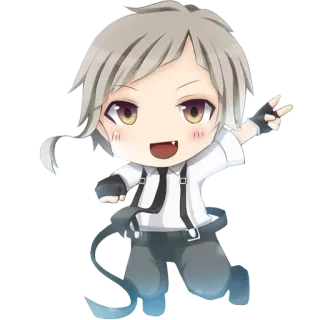 ✌ Anime, Chibi, Charakter, Süß, Manga telegram sticker