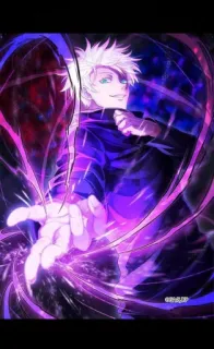 🍨 Satoru Gojo Jujutsu Kaisen Anime, Manga, Jujutsu Kaisen, Gojo Satoru, Personaje, Fanart whatsapp sticker