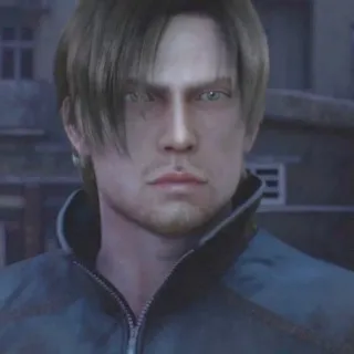 Leon Kennedy by @AllochkaDragunova telegram stickers
