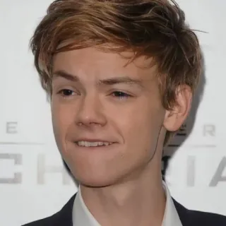 👤 Thomas Brodie-Sangster acteur, portrait, célébrité, personne telegram sticker