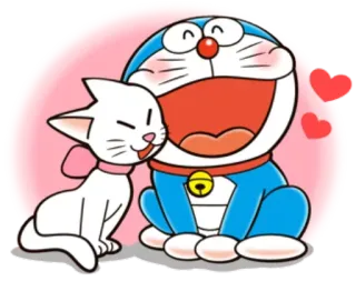 😻 Doraemon Cartoon, Anime, Katze, Roboter, Freundschaft telegram sticker