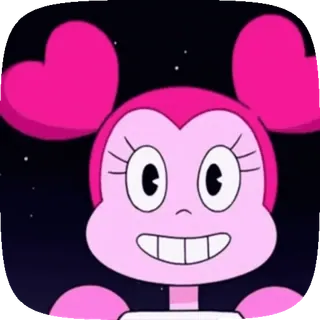 😞 Spinel Steven Universe Spinel, Steven Universe, Cartoon, Personage telegram sticker
