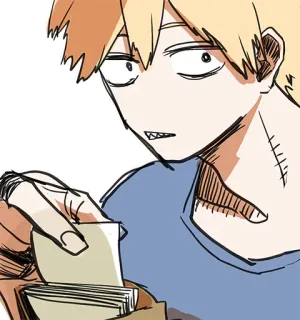 😐 Anime, Personnage, Illustration, Dessin telegram sticker