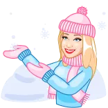 Зима❄️ @sv3tlana7 telegram stickers
