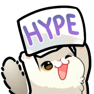 🙌 HYPE telegram sticker