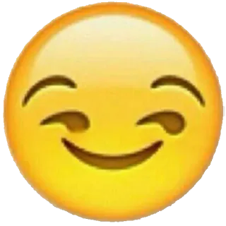 😏 эмодзи, улыбка, лицо, подмигивание, счастливый whatsapp sticker