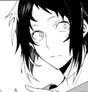 ♠ Anime, Manga, Personnage, Visage, Expression, Dessin telegram sticker
