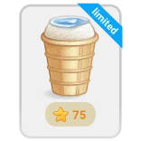 🎁 limited lody, deser, jedzenie, edycja limitowana, mrożony przysmak whatsapp sticker