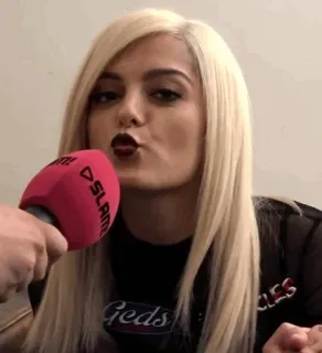 Bebe Rexha moods by @Rexhars🌸 telegram stickers