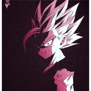 😈 Goku Dragon Ball Z anime, goku, super saiyan, dragon ball z, cartoni animati, combattimento, superpotere telegram sticker