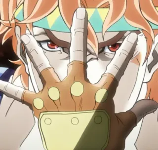 😈 Caesar Anthonio Zeppeli JoJo's Bizarre Adventure Anime, Manga, Jojo, Zeppeli, Pose whatsapp sticker