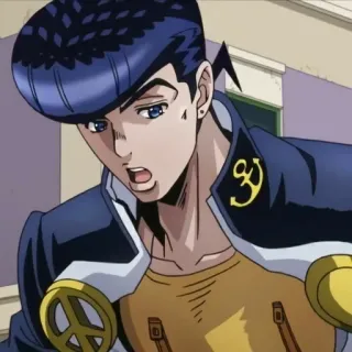 💎 Josuke Higashikata JoJo's Bizarre Adventure อนิเมะ, มังงะ, ตัวละคร, โจโจ้, Diamond is Unbreakable telegram sticker