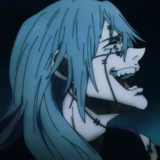 🫐 Mahito Jujutsu Kaisen anime, mahito, jujutsu kaisen, villain, cursed spirit whatsapp sticker