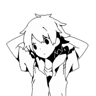 🍙 Anime, Mangá, Desenho animado, Fofo, Infantil, Personagem telegram sticker