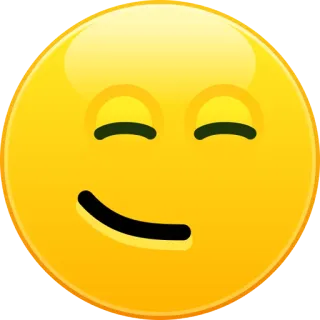🙂 Emoji, Sorriso, Rosto telegram sticker