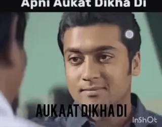 🌚 Apni Aukat Dikha Di
AUKAAT DIKHADI indisch, Drama, Meme telegram sticker
