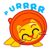☺️ super Löwe, Cartoon, niedlich, Tier, Super telegram sticker