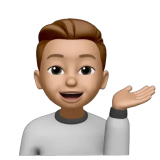 💁‍♂️ avatar, emoji, cartoon, person, friendly, greeting, hand gesture telegram sticker
