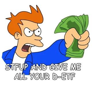D-ETF telegram stickers