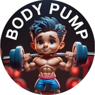 BodyPump telegram stickers
