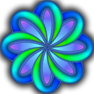 🎨 花, 花柄, カラフル, デザイン, アート, 自然 telegram sticker