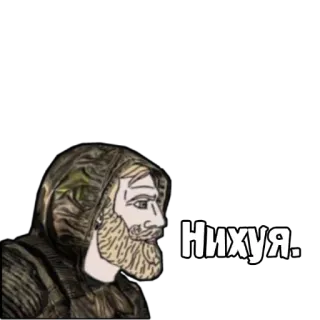 😱 Нихуя. telegram sticker