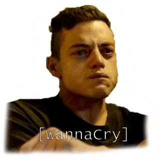 😢 wannaCry man, crying, upset, sad, wannaCry telegram sticker