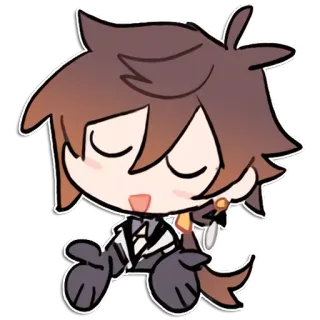 Tartali [Genshin impact] by raintides @keiriststicks telegram stickers