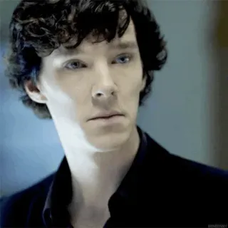 ⏳ Sherlock Holmes Sherlock 셜록, 베네딕트 컴버배치, 탐정, BBC telegram sticker