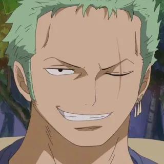 🌽 Zoro One Piece anime, manga, One Piece, Zoro, Roronoa Zoro, swordsman, pirate telegram sticker