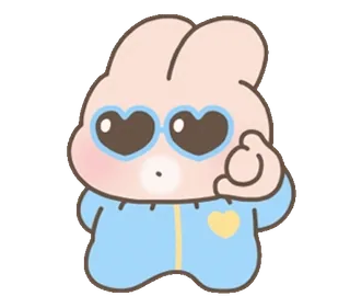 😎 Esther Bunny telegram sticker