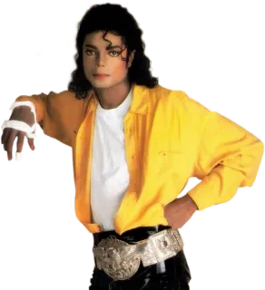 😌 Michael Jackson Michael Jackson, Popstar, Musiker, Sänger, Tänzer telegram sticker
