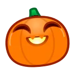 Pumpkin Emoji telegram emojis 😁
