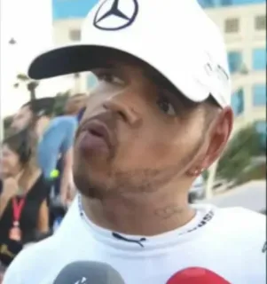 😲 Lewis Hamilton fórmula 1, carreras, deportes, atleta, mercedes, piloto telegram sticker
