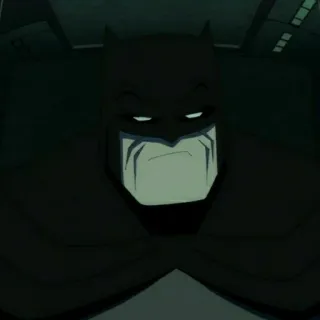 🦇 Batman Batman, superhéroe, cómic, DC Comics, oscuro, justiciero telegram sticker