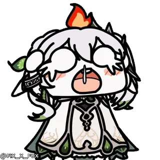😱 Nahida Genshin Impact whatsapp sticker