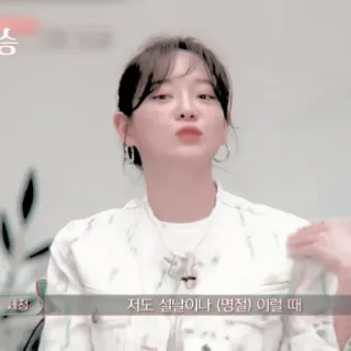 🦋 저도 설날이나 (명절) 이럴 때 telegram sticker