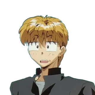 😧 Anime, Charakter, Manga, Junge whatsapp sticker