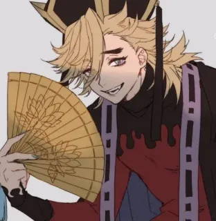 🎐 Douma Demon Slayer Anime, Douma, Demon Slayer, Fan, Charakter telegram sticker