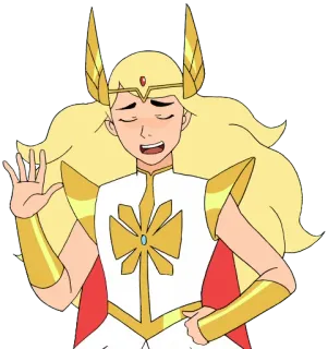 🖐 She-Ra cartoon, animation, superhero, she-ra, character telegram sticker