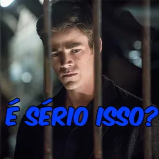 😔 É SÉRIO ISSO? telegram sticker