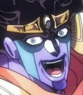 Literally just jotaro telegram stickers