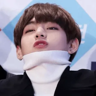 😍 kpop, male, singer, celebrity, idol, person telegram sticker