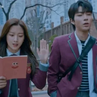 🤓 True Beauty Kdrama, Schule, Teenager, Romantik, Komödie telegram sticker
