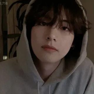 🎲 portrait, person, hoodie, young man, indoors telegram sticker